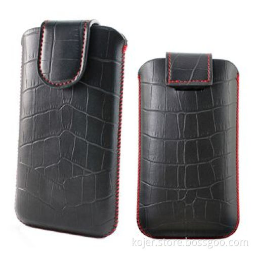 Cell Phone Cases for iPhone 5, Made of PU Leather with Retractable Pull-tab, OEM Orders Welcomed